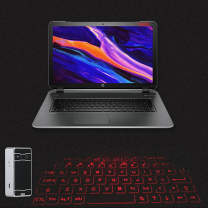 Portable Bluetooth Virtual Laser Keyboard Wireless Projector Keyboard with Mouse Function for Iphone Tablet Computer Phone