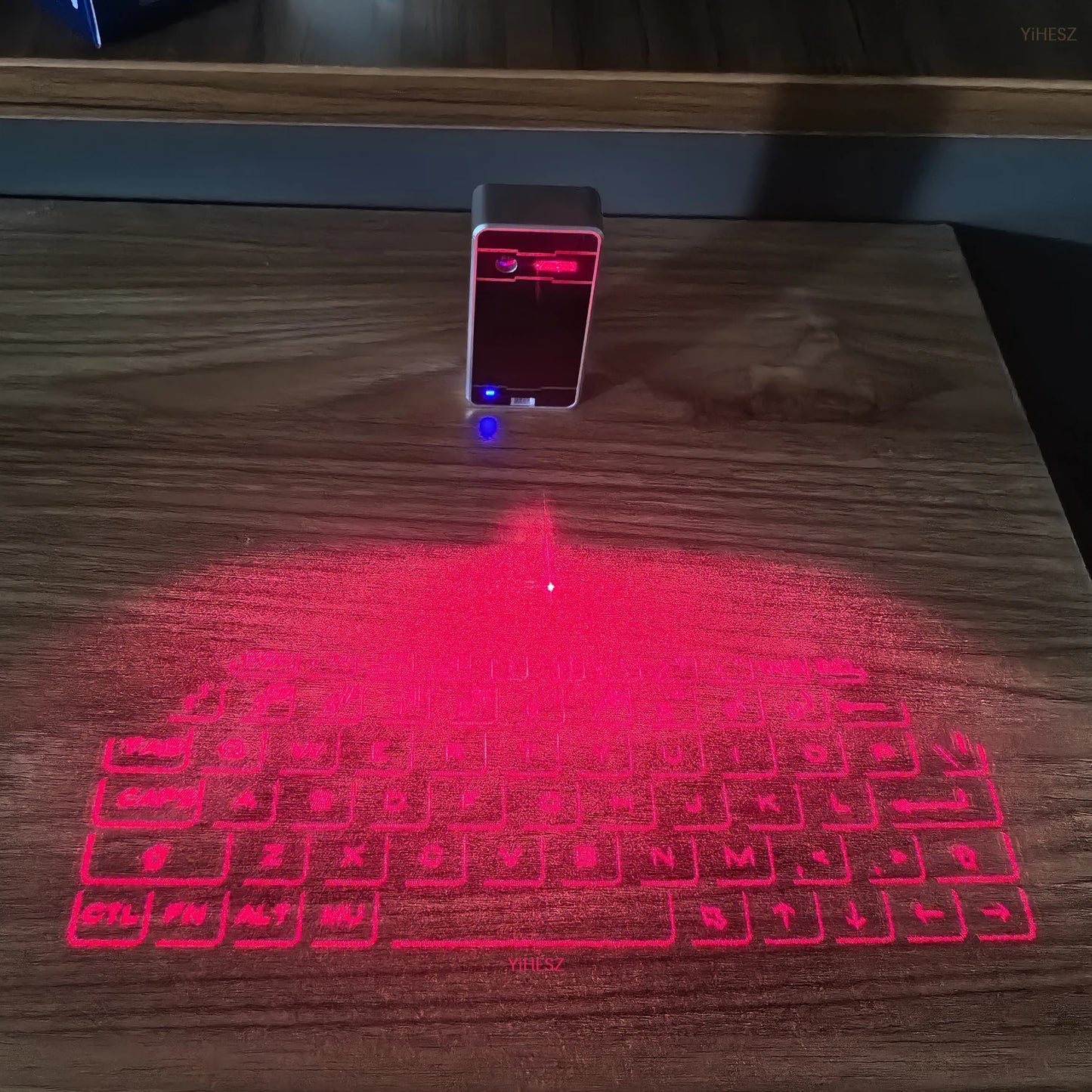 Portable Bluetooth Virtual Laser Keyboard Wireless Projector Keyboard with Mouse Function for Iphone Tablet Computer Phone